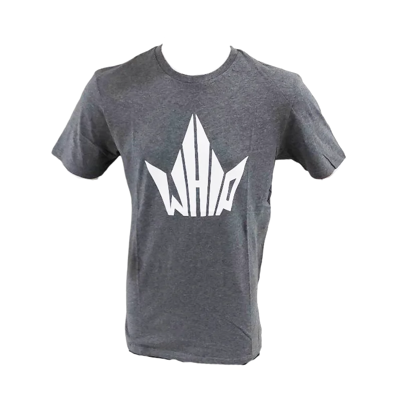 T-shirt man Whip grey with white logo