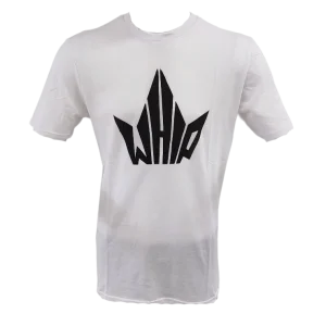T-shirt man Whip white with black logo