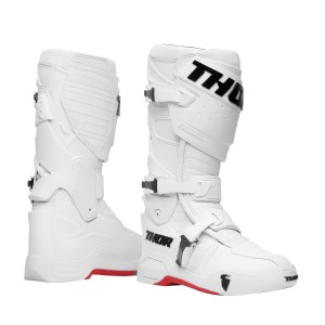 Bottes MX Thor Radial blanc