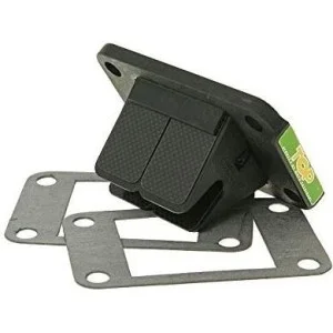 Pacco-valvola lamellare TPR black 8 petali in carbonio (spessore 0,30 mm) per motori AM6/DERBI