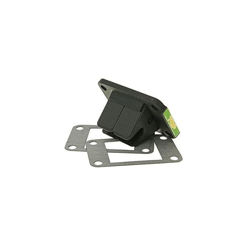 Rad valve TPR black 8 carbon petals (spessore 0,30 mm) engine AM6/DERBI