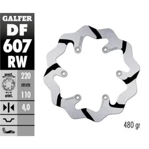 Disco freno posteriore grooved Galfer 220mm-KTM-Husqvarna-GasGas