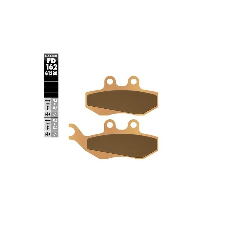 Galfer Sintered Brake Pads front- HM/Vent 50 125 Fantic 50 Beta RR 50