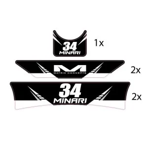 Custom Matrix M64 stand graphics