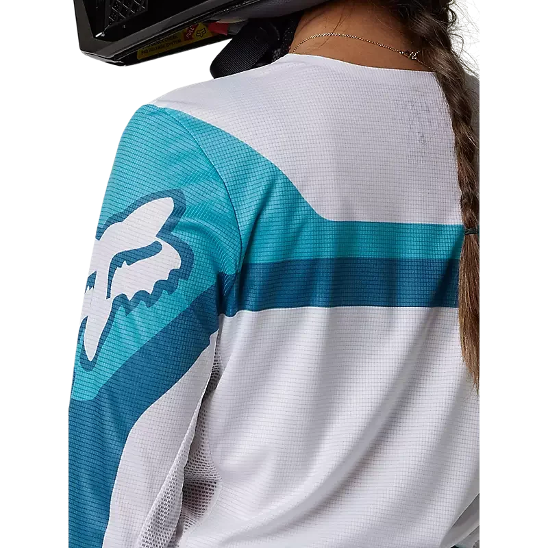 Maglia FOX Donna Flexair Efekt Teal
