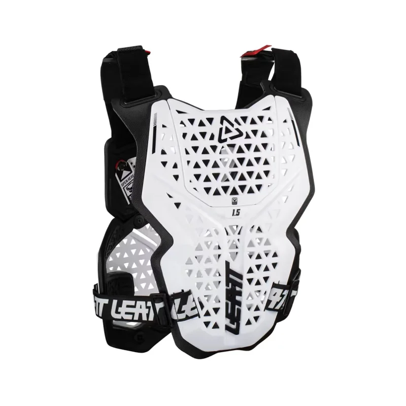 Leatt Protection de poitrine 1.5 blanc ventilé