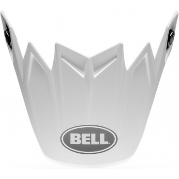 Bell Replacement Moto 9 Flex Peak Solid White 8031064 Bell Helmets spare parts