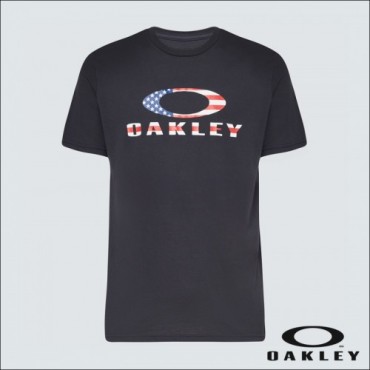 T shirt Oakley O Bark American Flag 457130-01V