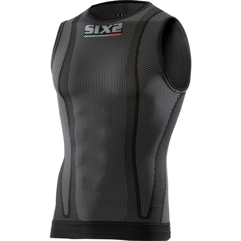 Kids Carbon Underwear Tank SIXS Black Carbon