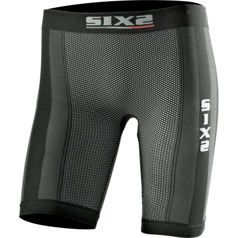 Pantaloncini Kids Carbon SIXS Neri Carbonio