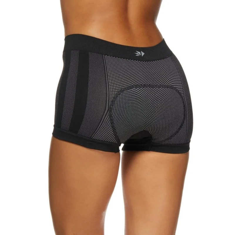 Boxer Underwear Carbon with pad SIXS Black Carbon