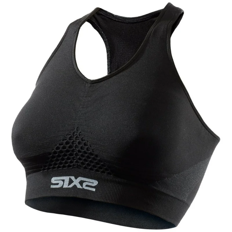 Reggiseno sportivo Nero con supporto elevato SIXS