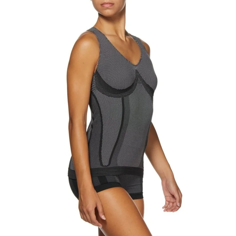 Canotta Intima Donna 4 Stagioni carbon SIXS Nero Carbonio