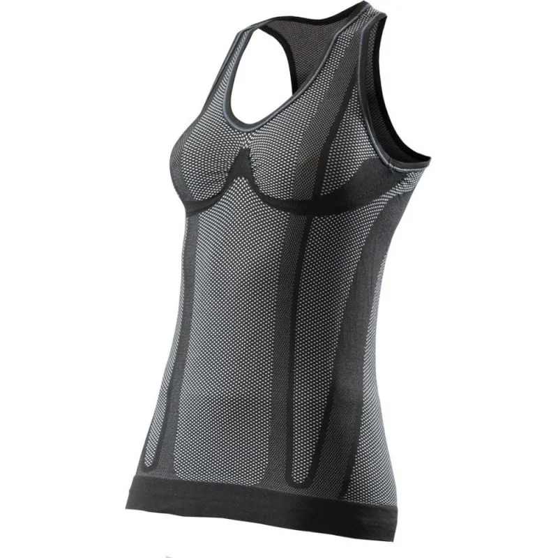Canotta Intima Donna 4 Stagioni carbon SIXS Nero Carbonio