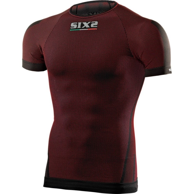 T- Shirt Underwear 4 Season SIXS Dark Red