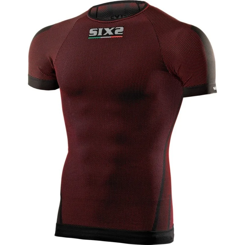 T- Shirt Underwear 4 Season SIXS Dark Red