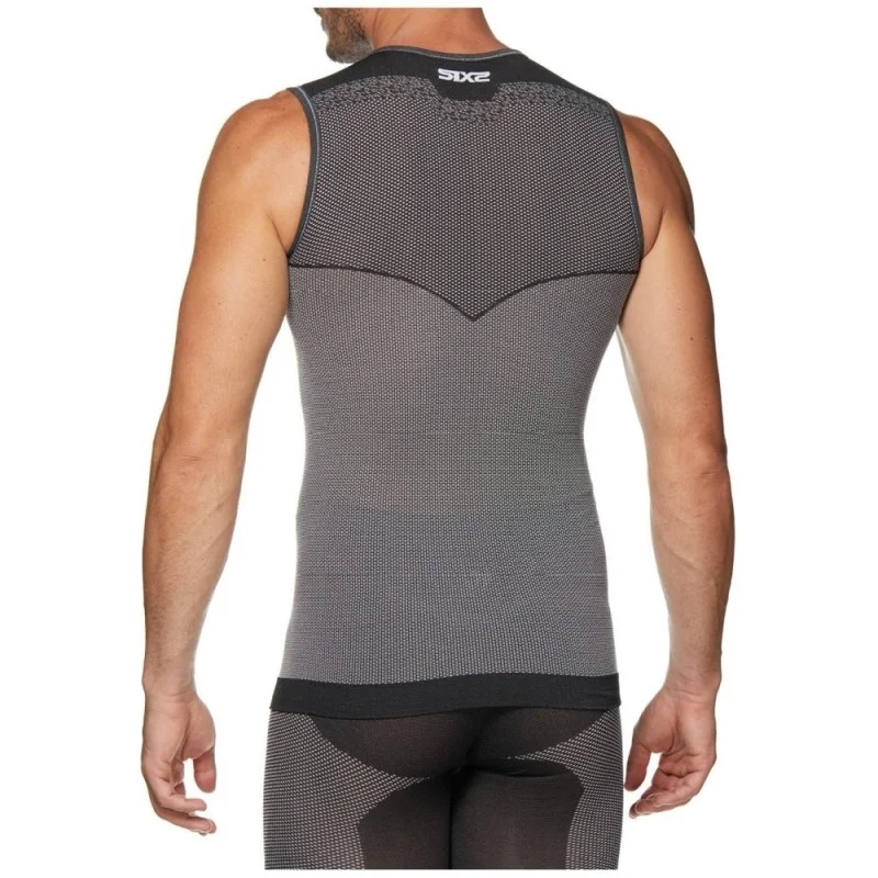 Canotta Breezytouch Leggera SIXS Nera Carbonio