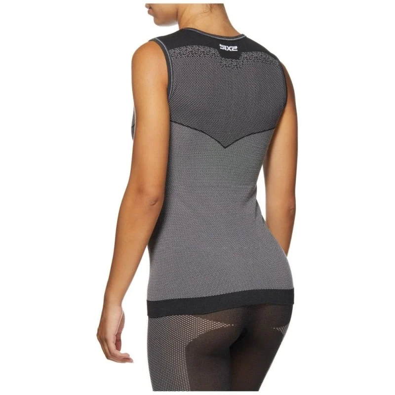 Underwear Tank Breezytouch SIXS Black Carbon