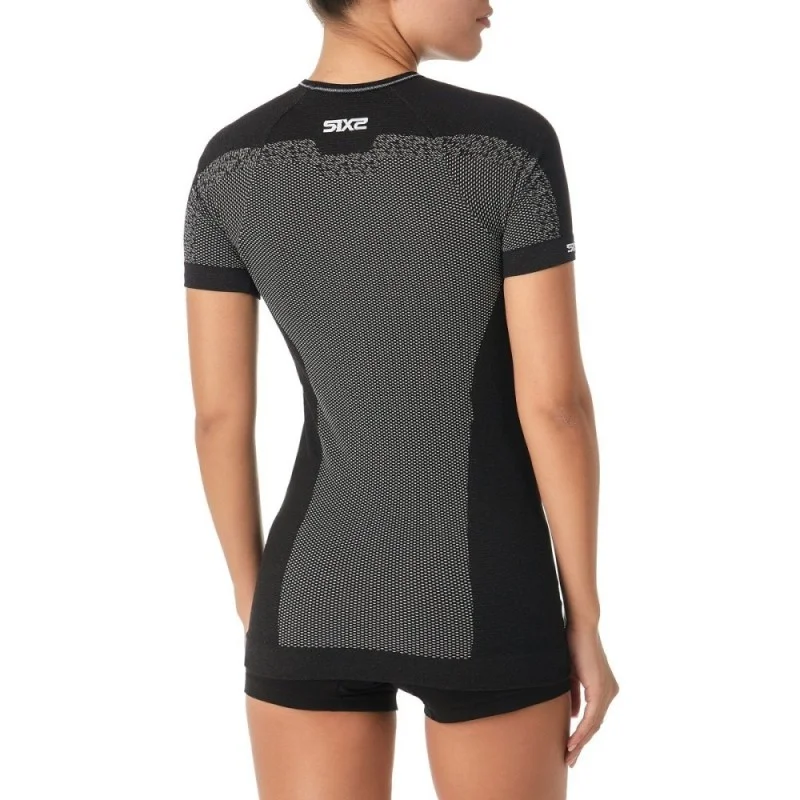 T-shirt Breezytouch Leggera SIXS Nera Carbonio