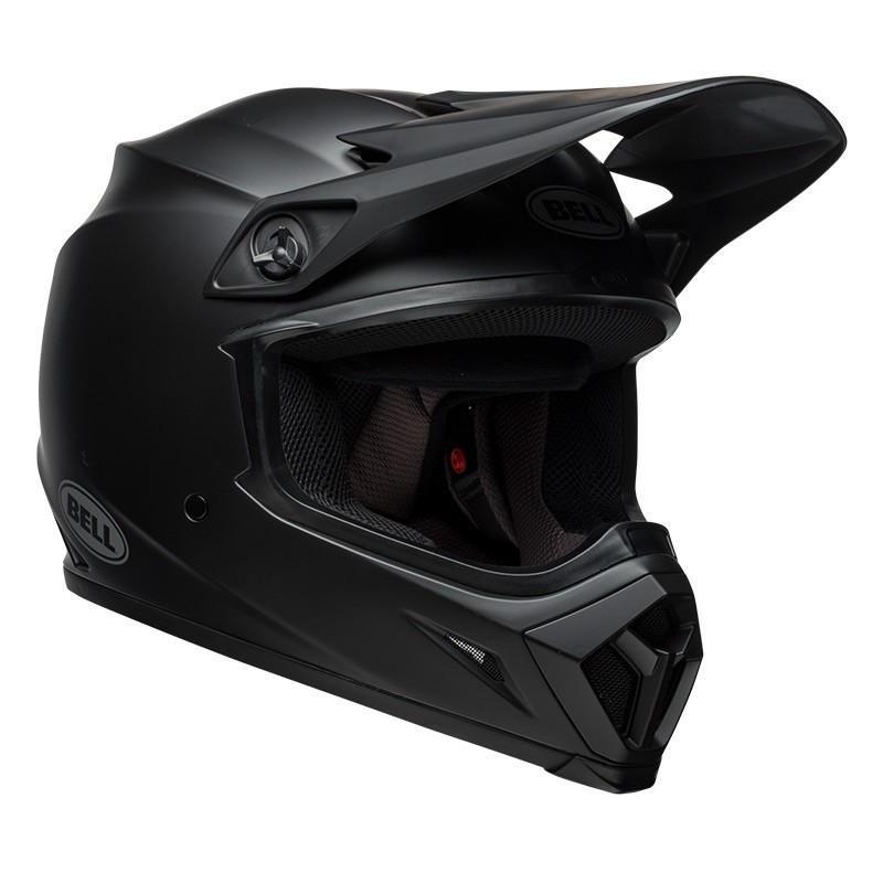 Casque Cross Bell MX-9 Solid Matt noir Bell