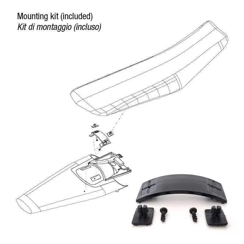 Rear fender - Husqvarna TC - FC 2023-