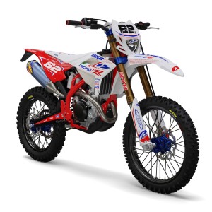 Kits déco moto Beta Split White