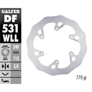Arrière brake disc full Galfer Galfer 240mm- Yamaha