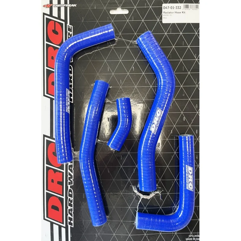 Tubi radiatore DRC blu Kawasaki KXF 250 2021-