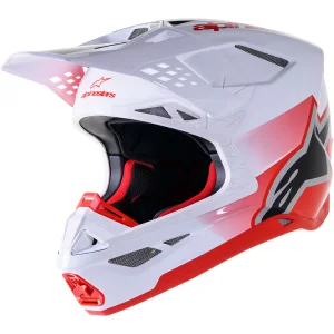 Helm Alpinestars SM10 Unit Red White