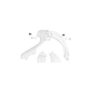 Carbon fiber subframe bolt Stark Varg (1pc)