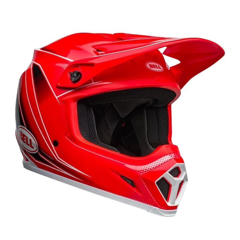 Helmet Bell MX-9 Zone red ECE06