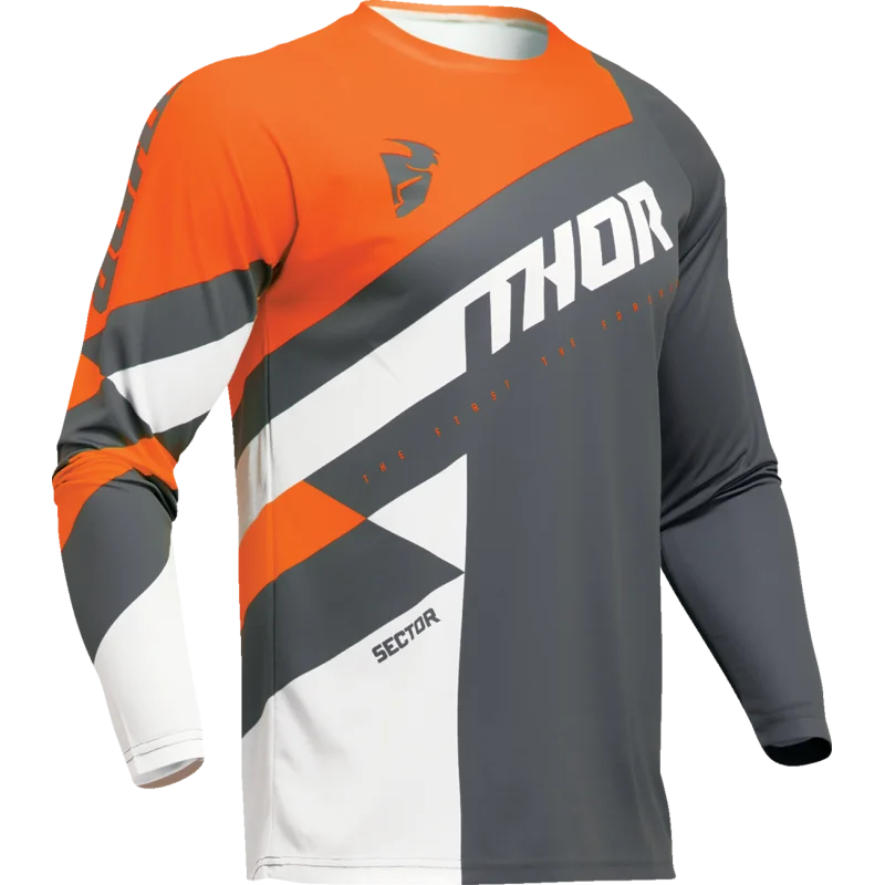 Jersey Thor Sector Checker Charcoal, Orange