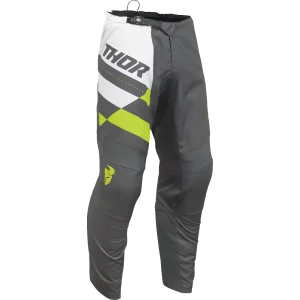 Pant Thor Sector Checker Grey Fluo Yellow