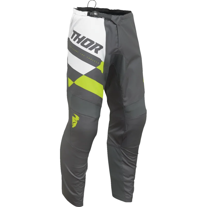 Pant Thor Sector Checker Grey Fluo Yellow