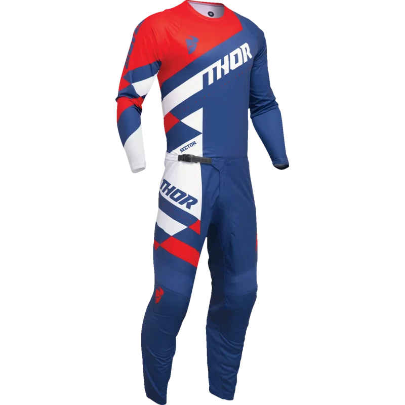 Jersey Thor Sector Checker Navy Red