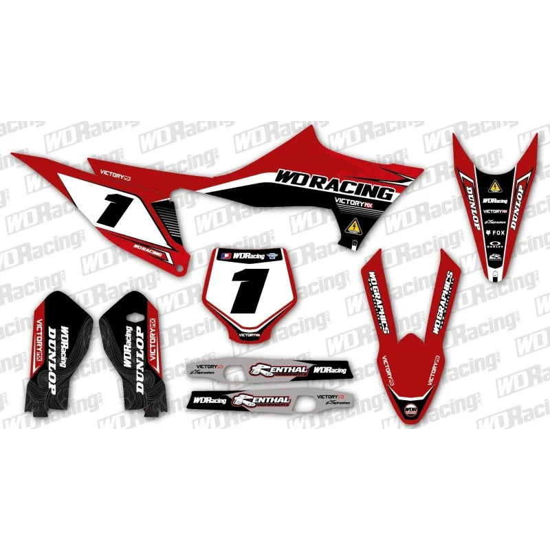 Kit grafiche Stark Varg Prime Rosse