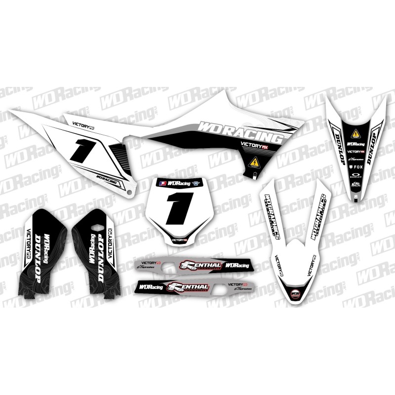 Graphics Kit Stark Varg Prime White