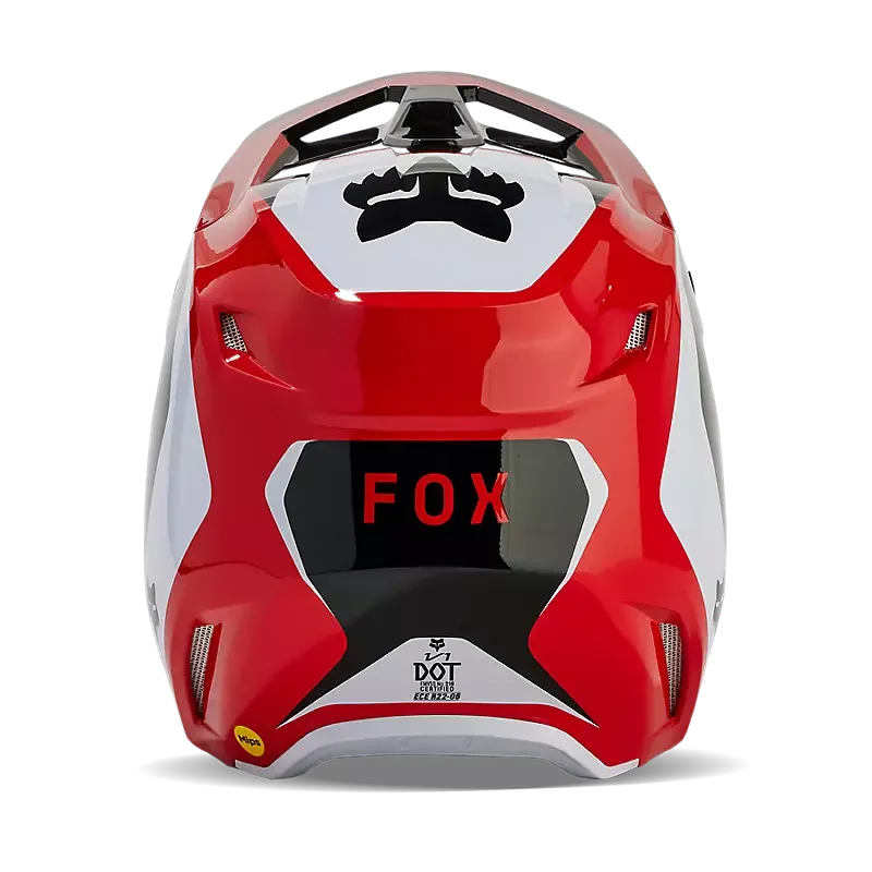Casco FOX V1 Nitro Fluo Red Fox