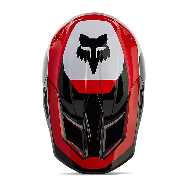 Casco FOX V1 Nitro Fluo Red 2024