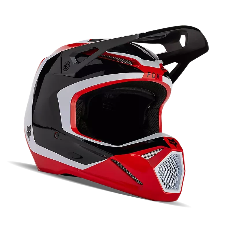 Casco FOX V1 Nitro Fluo Red Fox