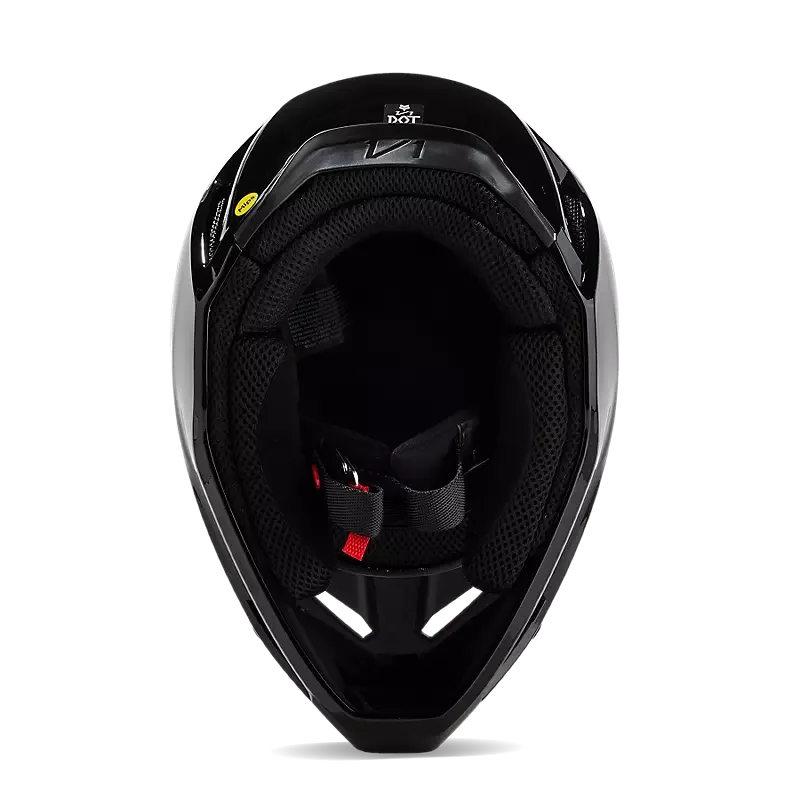Helm FOX V1 Solid Black Gloss