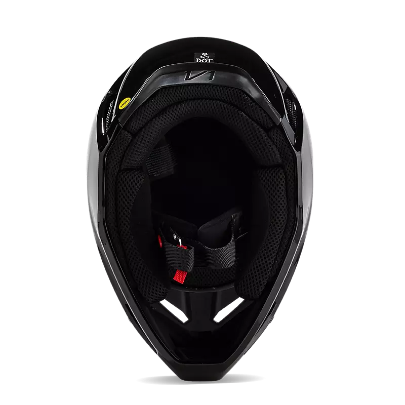Helm FOX V1 Solid Black Gloss