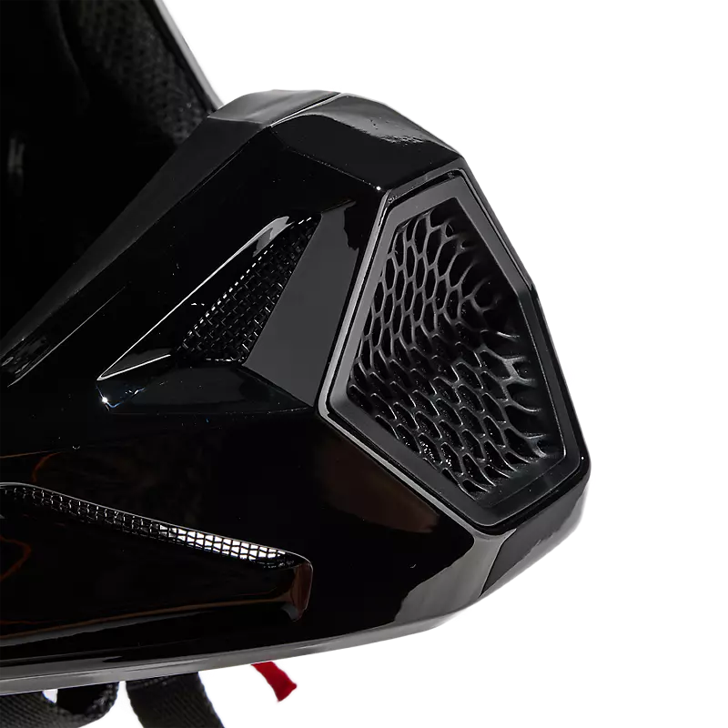 Helmet FOX V1 Solid Black Gloss