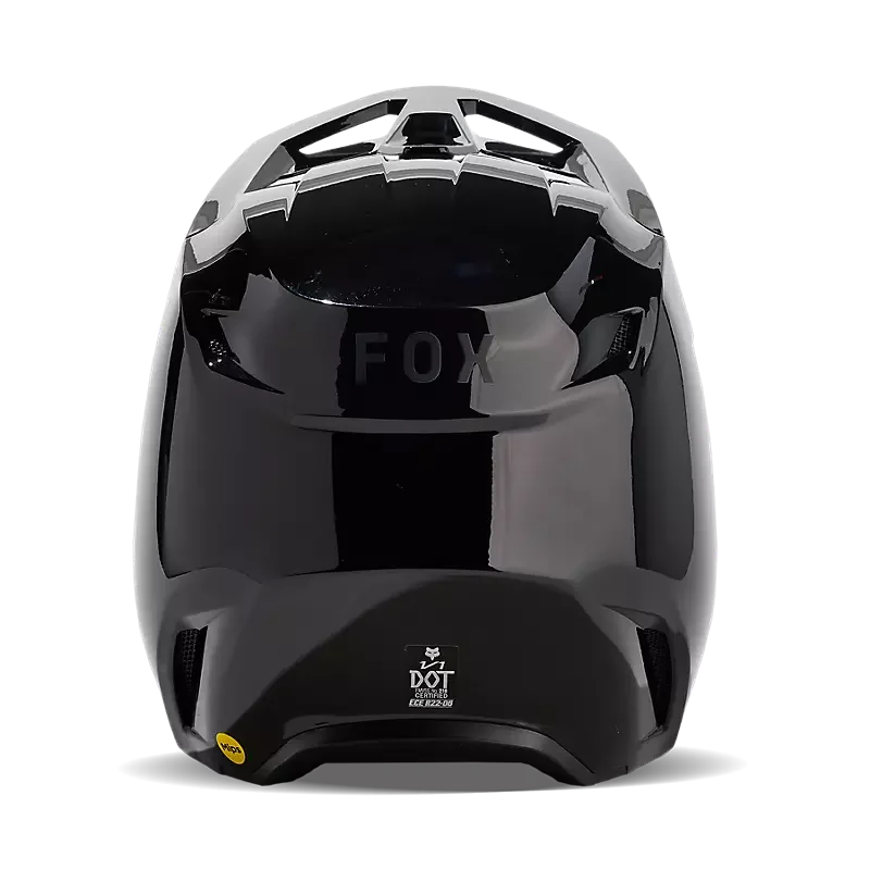 Casque de motocross FOX V1 Solid Black Gloss