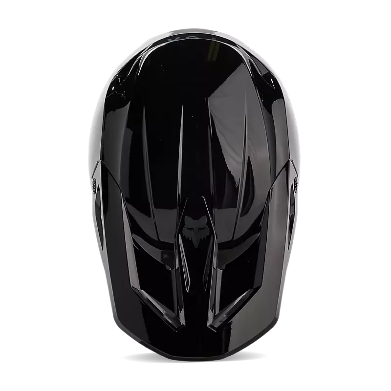 Helm FOX V1 Solid Black Gloss