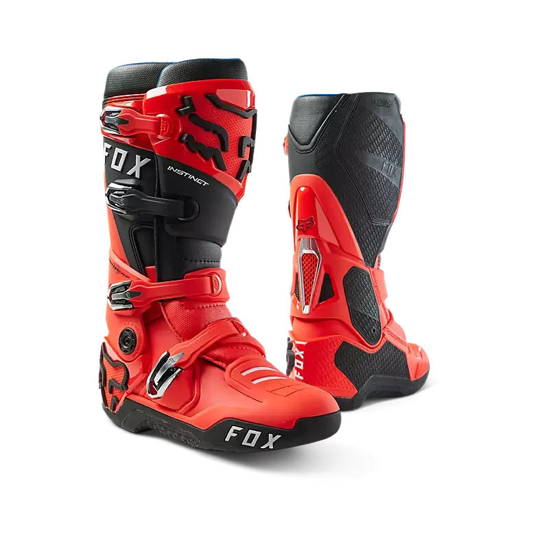 Boots FOX Instinct 2.0 Fluo Red