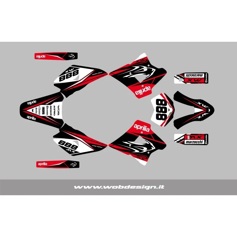 Dekorset Aprilia SX - RX - MX "Original