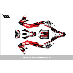 Dekorset Aprilia SX - RX - MX "OEM