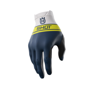 Guanti Shot Lite Husqvarna Blu