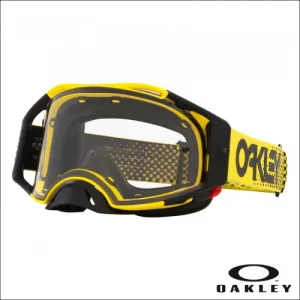 Goggle Oakley Airbrake MX Moto yellow 2024